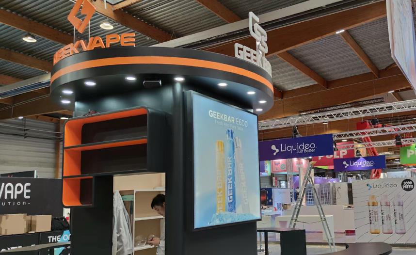 GEEKVAPE电子烟展位-德国展位搭建服务