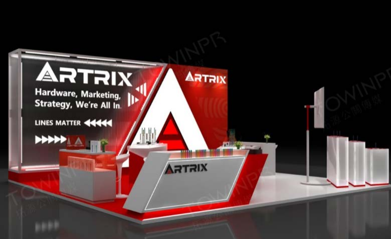 ARTRIX  电子烟美国.迈阿密展位设计搭建