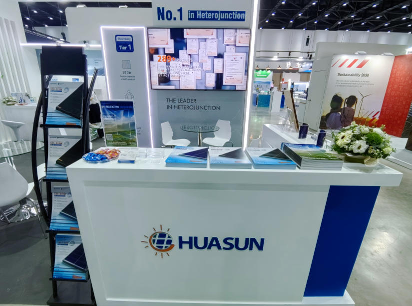 华晟新能源｜泰国曼谷ASEW海外特装展位展览项目现场图05