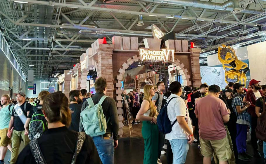 高图游戏|德国科隆Gamescom海外特装展位展览项目现场图02