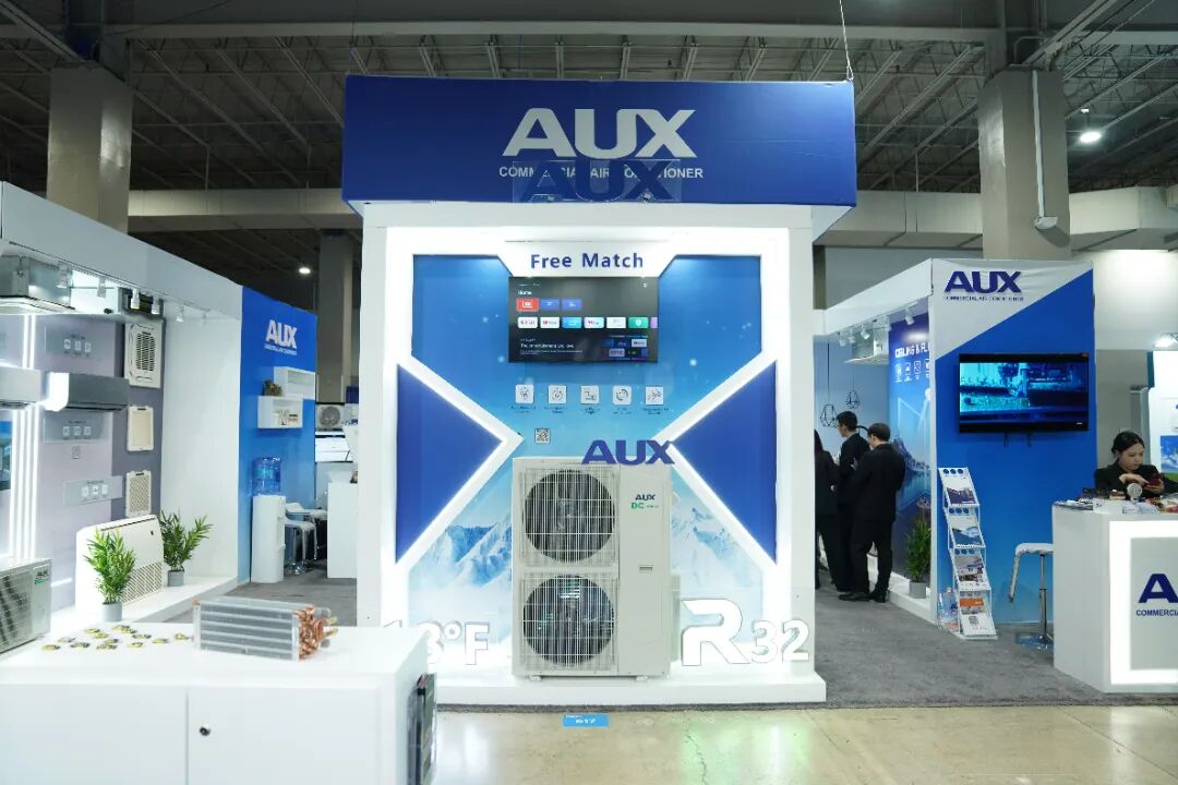 AUX奥克斯|美国迈阿密RefriAmericas海外特装展位展览项目现场图03