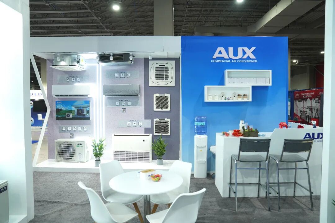 AUX奥克斯|美国迈阿密RefriAmericas海外特装展位展览项目现场图04