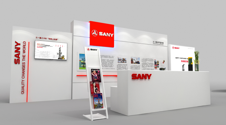 SANY Heavy Truck Booth Design