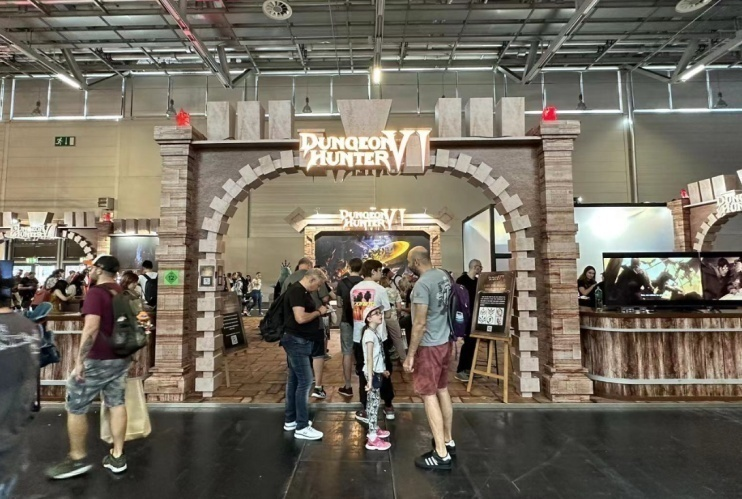 高图游戏|德国科隆Gamescom海外特装展位展览项目现场图04