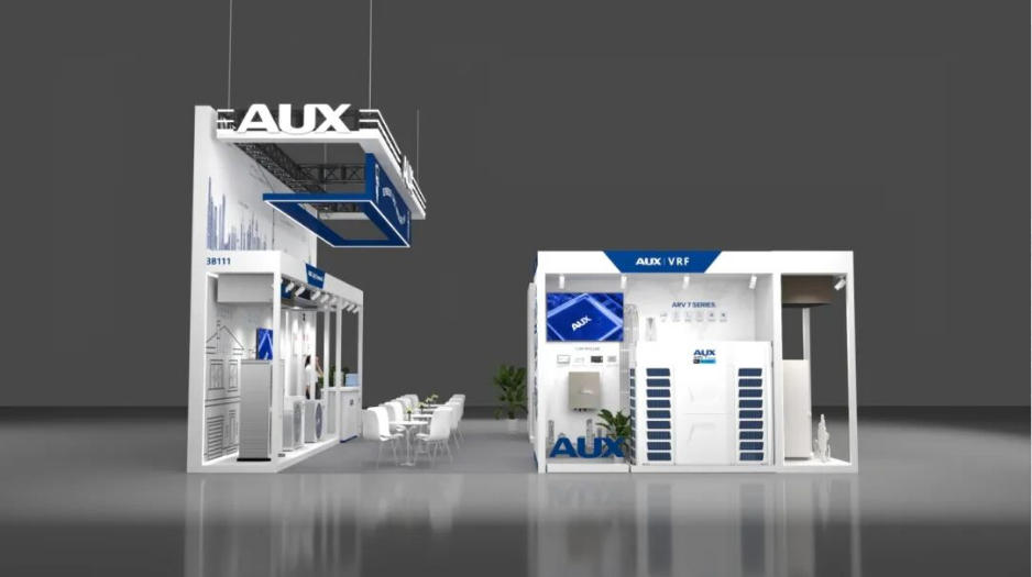 AUX奥克斯|迪拜BIG5五大行业展海外特装展位展览项目现场图04
