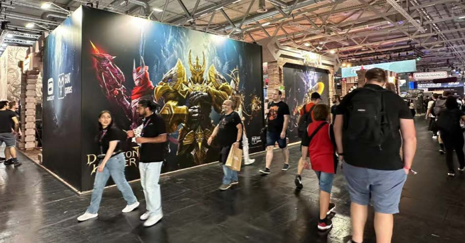 高图游戏|德国科隆Gamescom海外特装展位展览项目现场图05